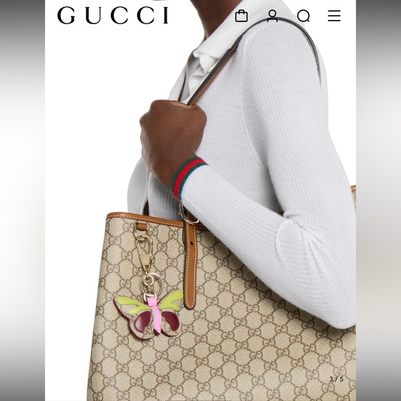 Gucci Accessories - Gucci butterfly charm
